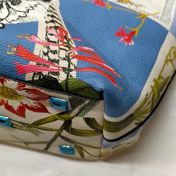 Ferragamo Tote Bag Multi Color PVC 460-080925 - Picture 8 of 9